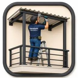 Balcony Shade Fabrication Pune