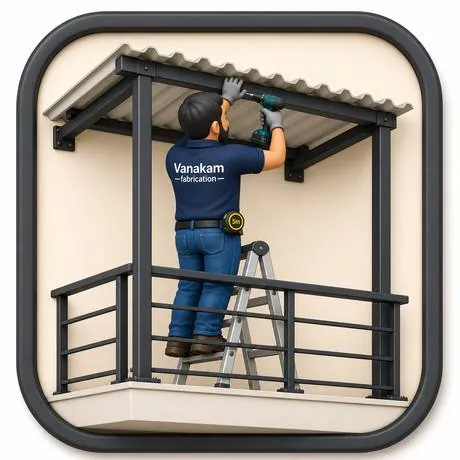 Balcony Shade Fabrication Pune